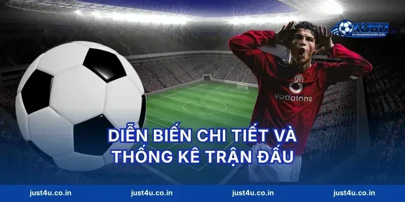 Diễn biến chi tiết và thống kê trận đấu