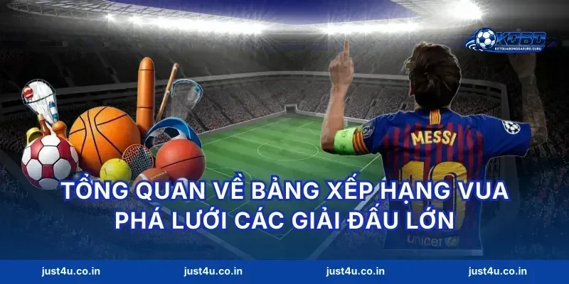 Tổng quan về bảng xếp hạng vua phá lưới các giải đấu lớn